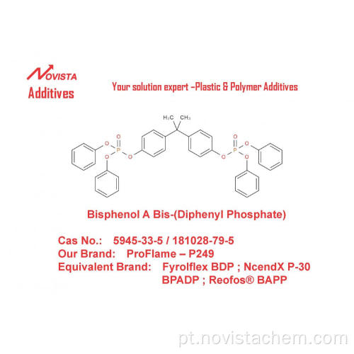 Bis (difenil fosfato) BDP de bisfenol-A